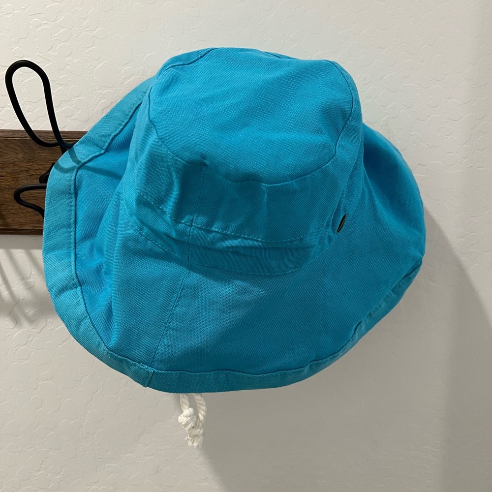 Scale Blue Bucket Hat